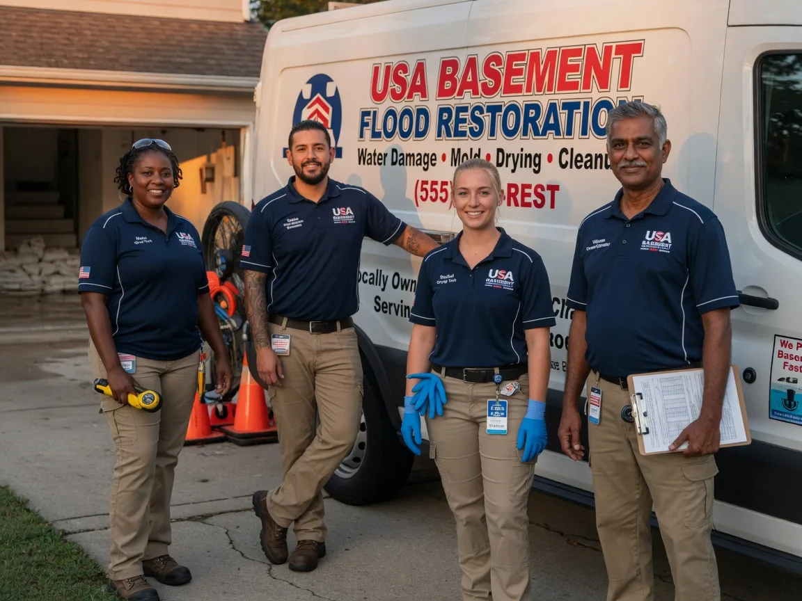 Basement Flood Cleanup company in Kelly, LA