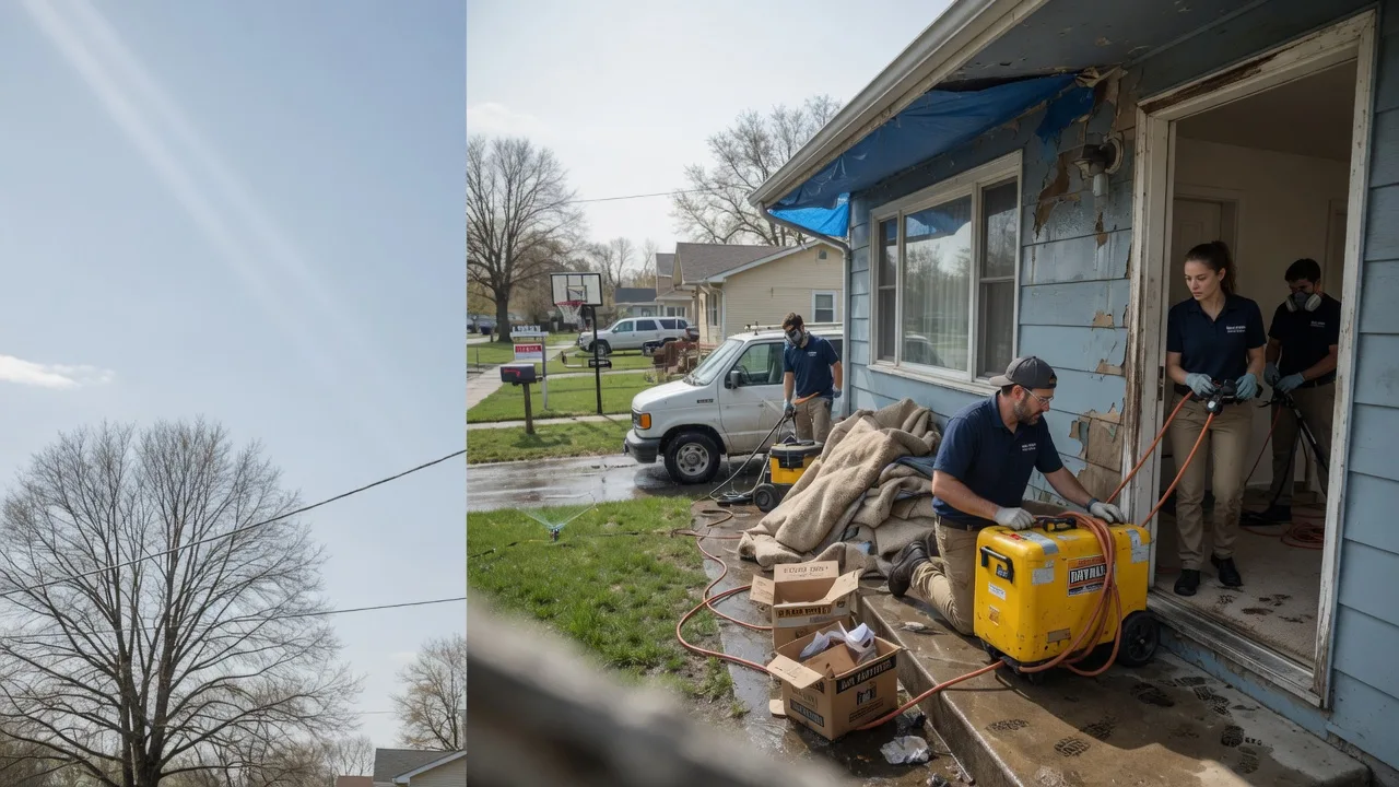 Basement Flood Cleanup in Kelly, LA near me